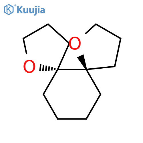 1,7-Dioxadispiro[4.0.4.4]tetradecane, (5R,6R)-rel- structure