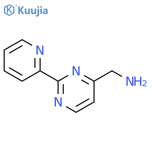 (2-(pyridin-2-yl)pyrimidin-4-yl)methanamine structure