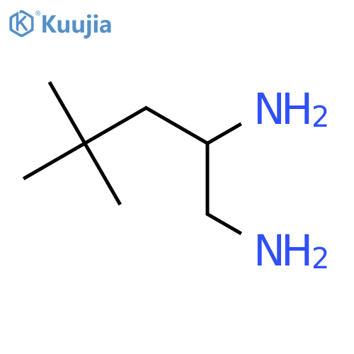 4,4-Dimethylpentane-1,2-diamine structure