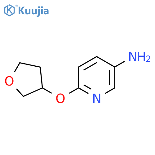 6-(oxolan-3-yloxy)pyridin-3-amine structure