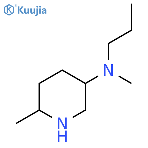 N,6-dimethyl-N-propylpiperidin-3-amine structure