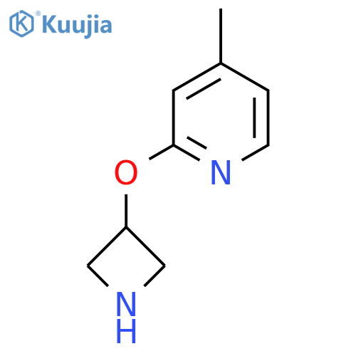 2-(Azetidin-3-yloxy)-4-methylpyridine structure