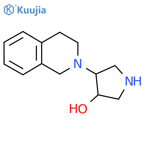 4-(1,2,3,4-Tetrahydroisoquinolin-2-yl)pyrrolidin-3-ol structure