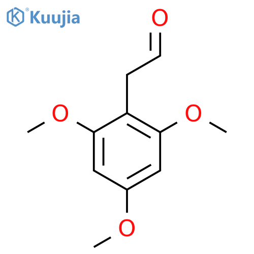 2-(2,4,6-trimethoxyphenyl)acetaldehyde structure