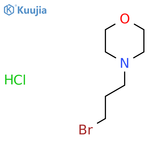4-(3-Bromopropyl)morpholine hydrochloride structure