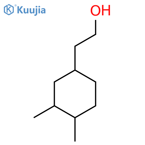 2-(3,4-Dimethylcyclohexyl)ethan-1-ol structure