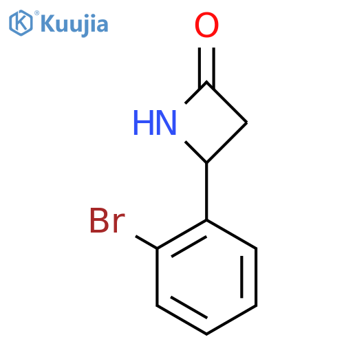 4-(2-Bromophenyl)azetidin-2-one structure