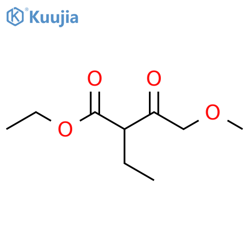 Ethyl 2-ethyl-4-methoxy-3-oxobutanoate structure
