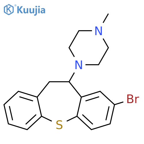 Piperazine, 1-(8-bromo-10,11-dihydrodibenzo[b,f]thiepin-10-yl)-4-methyl- structure