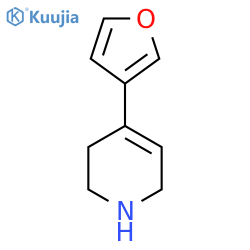 4-(Furan-3-yl)-1,2,3,6-tetrahydropyridine structure