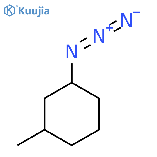 1-azido-3-methylcyclohexane, Mixture of diastereomers structure