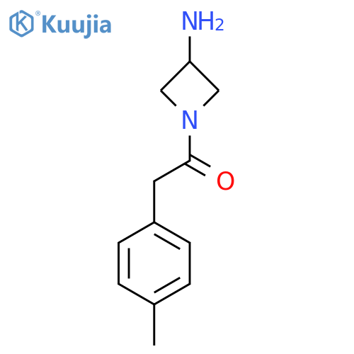 1-(3-Aminoazetidin-1-yl)-2-(4-methylphenyl)ethan-1-one structure