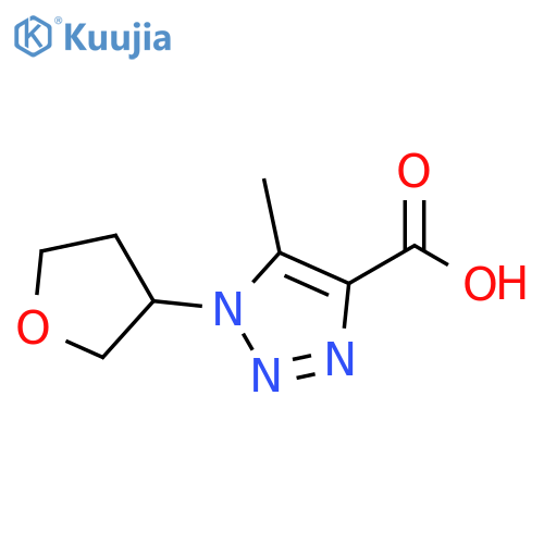 5-METHYL-1-(OXOLAN-3-YL)-1H-1,2,3-TRIAZOLE-4-CARBOXYLIC ACID structure