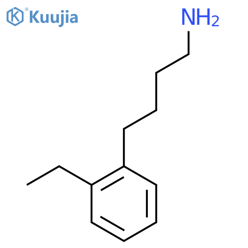 4-(2-ethylphenyl)butan-1-amine structure