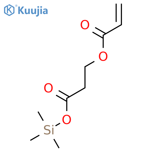 2-Propenoic acid, 3-oxo-3-[(trimethylsilyl)oxy]propyl ester structure