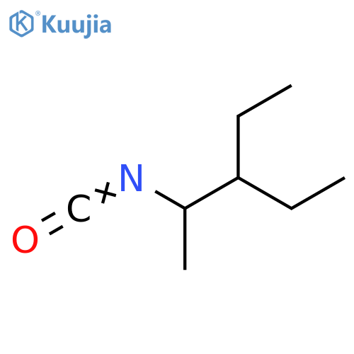 3-Ethyl-2-isocyanatopentane structure
