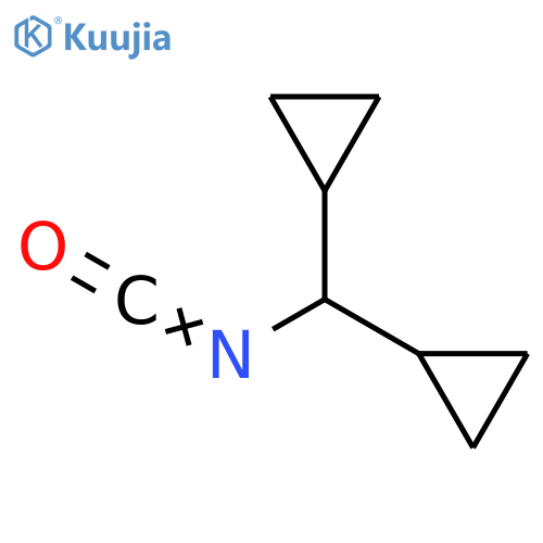 CYCLOPROPYL(ISOCYANATO)METHYLCYCLOPROPANE structure