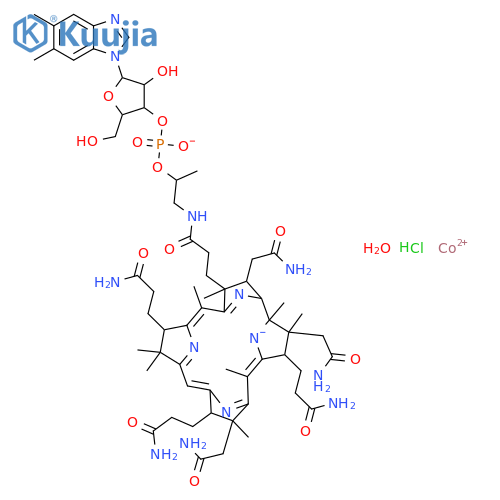 Hydroxocobalamin structure
