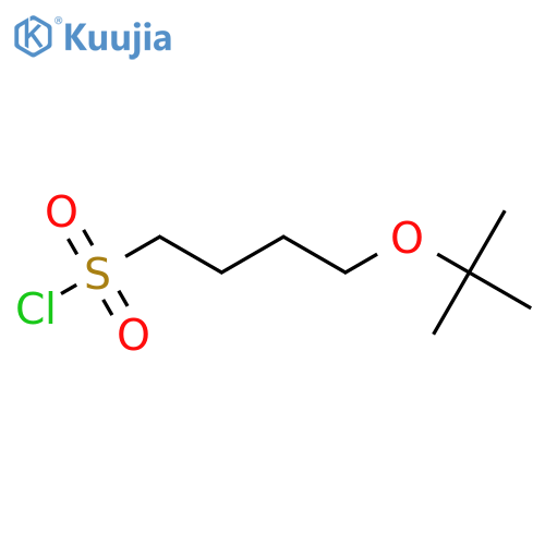4-(Tert-butoxy)butane-1-sulfonyl chloride structure