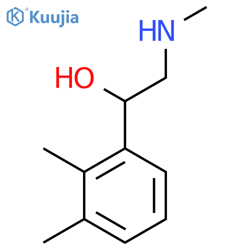 1-(2,3-Dimethylphenyl)-2-(methylamino)ethan-1-ol structure