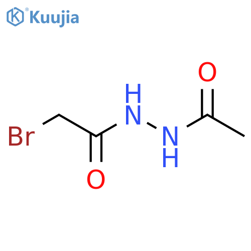 N'-acetyl-2-bromoacetohydrazide structure