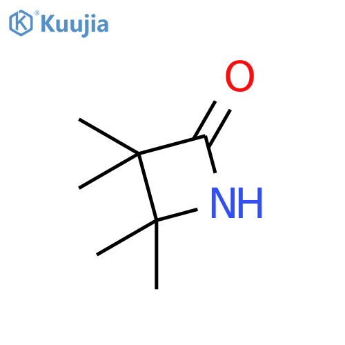 3,3,4,4-tetramethylazetidin-2-one structure