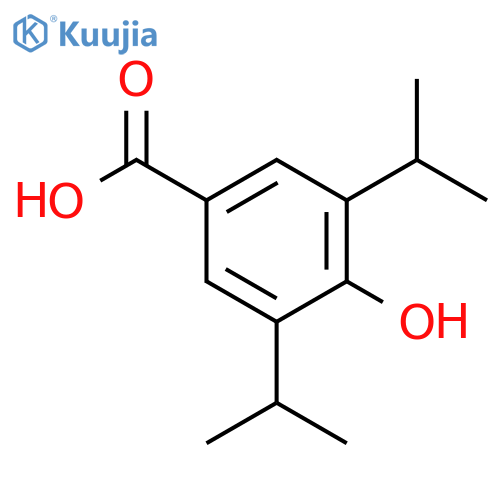 Propofol 4-Carboxylic Acid structure