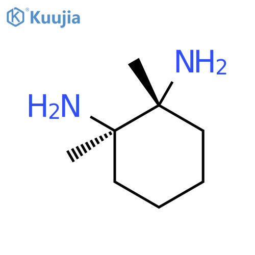 1,2-Cyclohexanediamine, 1,2-dimethyl-, (1R,2R)- structure