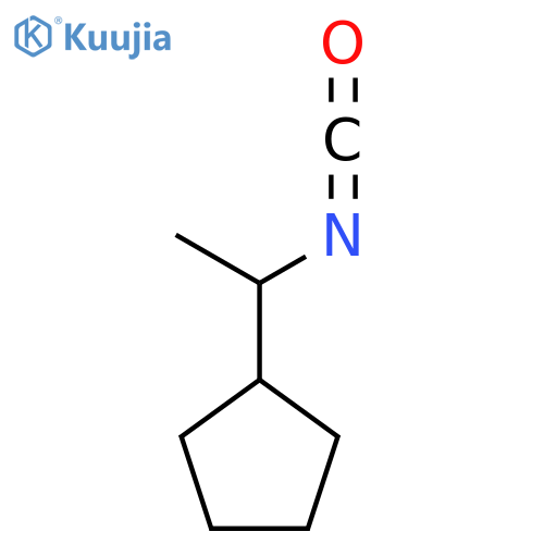 (1-isocyanatoethyl)cyclopentane structure