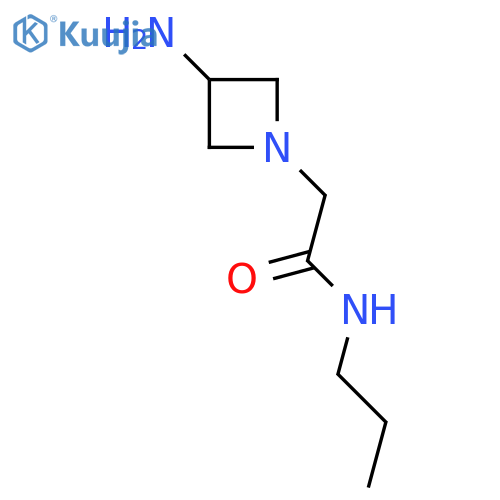 2-(3-Aminoazetidin-1-yl)-N-propylacetamide structure