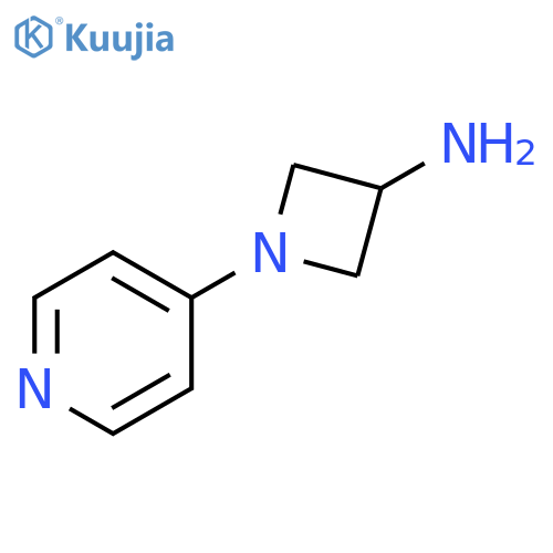3-Azetidinamine, 1-(4-pyridinyl)- structure