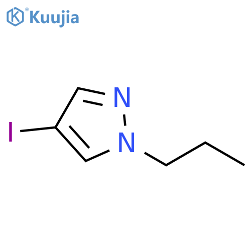 4-Iodo-1-propyl-1H-pyrazole structure