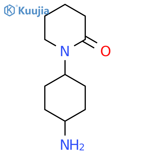1-(4-aminocyclohexyl)piperidin-2-one structure