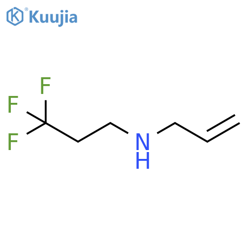 (prop-2-en-1-yl)(3,3,3-trifluoropropyl)amine structure