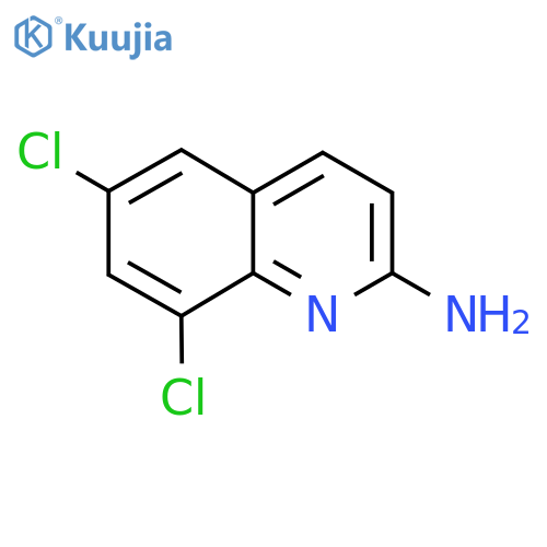 6,8-Dichloroquinolin-2-amine structure
