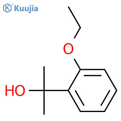 2-(2-ethoxyphenyl)propan-2-ol structure