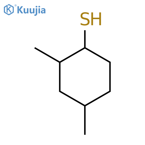 2,4-Dimethylcyclohexane-1-thiol structure