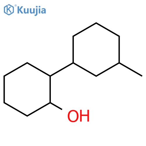 2-(3-methylcyclohexyl)cyclohexan-1-ol structure