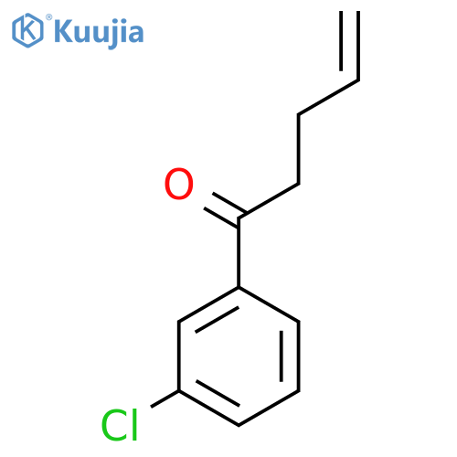 1-(3-Chlorophenyl)pent-4-en-1-one structure