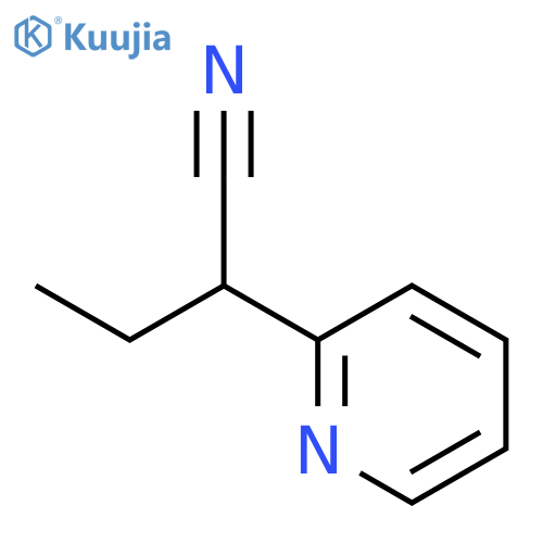 2-(Pyridin-2-yl)butanenitrile structure