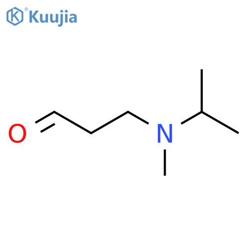 3-methyl(propan-2-yl)aminopropanal structure