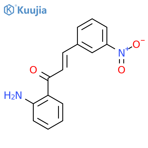 (E)-1-(2-aminophenyl)-3-(3-nitrophenyl)prop-2-en-1-one structure