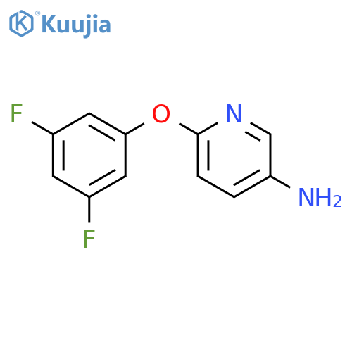 6-(3,5-difluorophenoxy)pyridin-3-amine structure