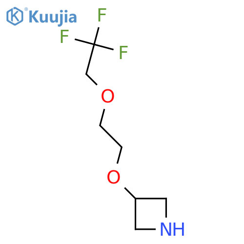 3-(2-(2,2,2-Trifluoroethoxy)ethoxy)azetidine structure