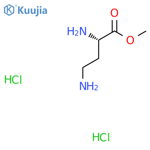 methyl (2S)-2,4-diaminobutanoate dihydrochloride structure