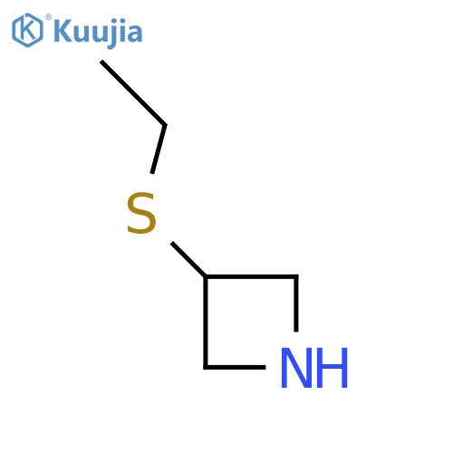 3-(Ethylsulfanyl)azetidine structure