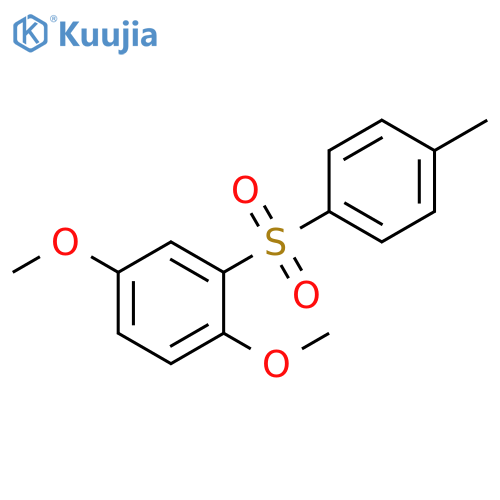 Benzene, 1,4-dimethoxy-2-[(4-methylphenyl)sulfonyl]- structure
