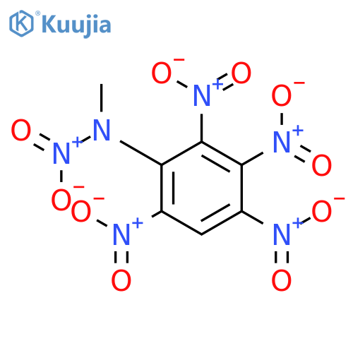 methyl (2,3,4,6-tetranitrophenyl)nitramine structure
