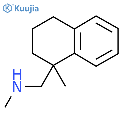 methyl(1-methyl-1,2,3,4-tetrahydronaphthalen-1-yl)methylamine structure