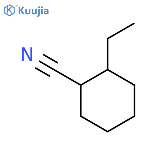 2-Ethylcyclohexane-1-carbonitrile structure